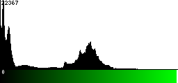 Green Histogram