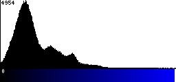 Blue Histogram