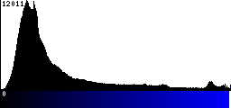 Blue Histogram