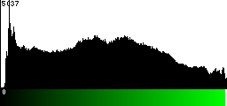 Green Histogram
