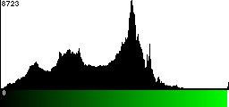 Green Histogram