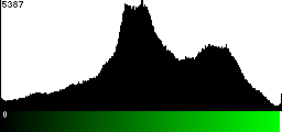 Green Histogram