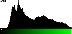 Green Histogram