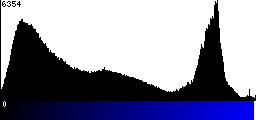 Blue Histogram