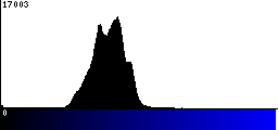 Blue Histogram
