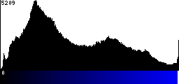 Blue Histogram