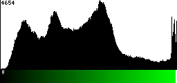 Green Histogram