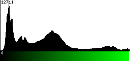 Green Histogram