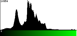 Green Histogram