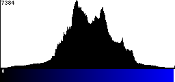 Blue Histogram