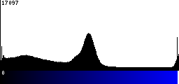 Blue Histogram