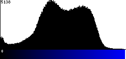 Blue Histogram