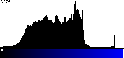 Blue Histogram