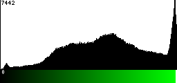 Green Histogram
