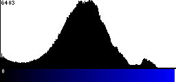 Blue Histogram