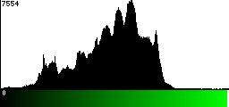 Green Histogram