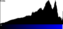 Blue Histogram
