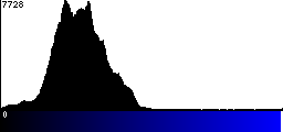 Blue Histogram