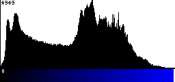 Blue Histogram