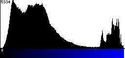Blue Histogram