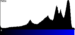 Blue Histogram
