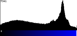 Blue Histogram