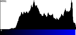 Blue Histogram