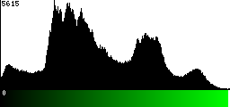 Green Histogram