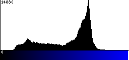 Blue Histogram