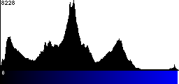 Blue Histogram