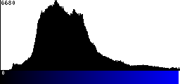 Blue Histogram