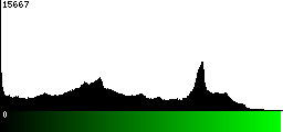 Green Histogram