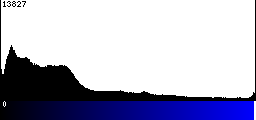 Blue Histogram