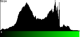 Green Histogram