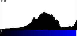 Blue Histogram