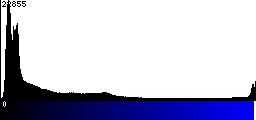 Blue Histogram