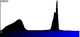 Blue Histogram