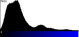 Blue Histogram