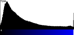 Blue Histogram