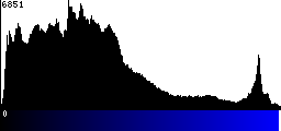Blue Histogram