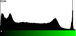 Green Histogram