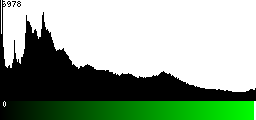 Green Histogram