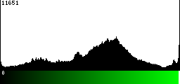 Green Histogram