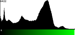 Green Histogram