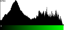 Green Histogram