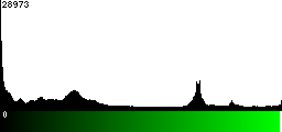 Green Histogram