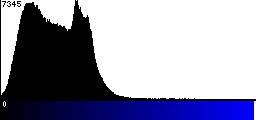 Blue Histogram