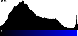 Blue Histogram