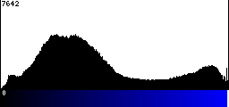 Blue Histogram