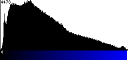 Blue Histogram